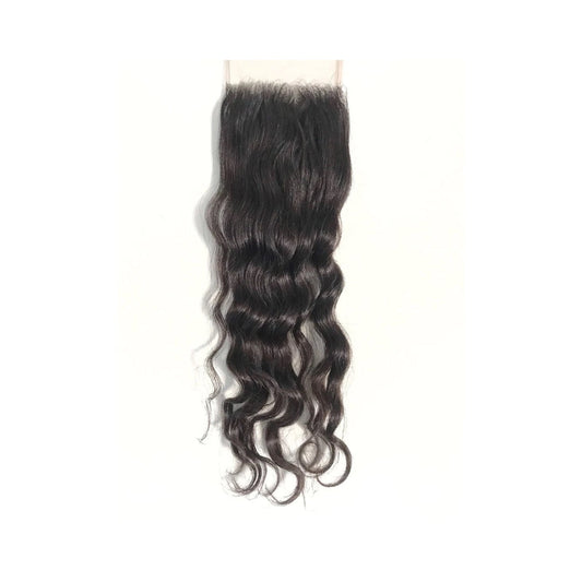 Raw Indian 5x5 HD Closure Wavy